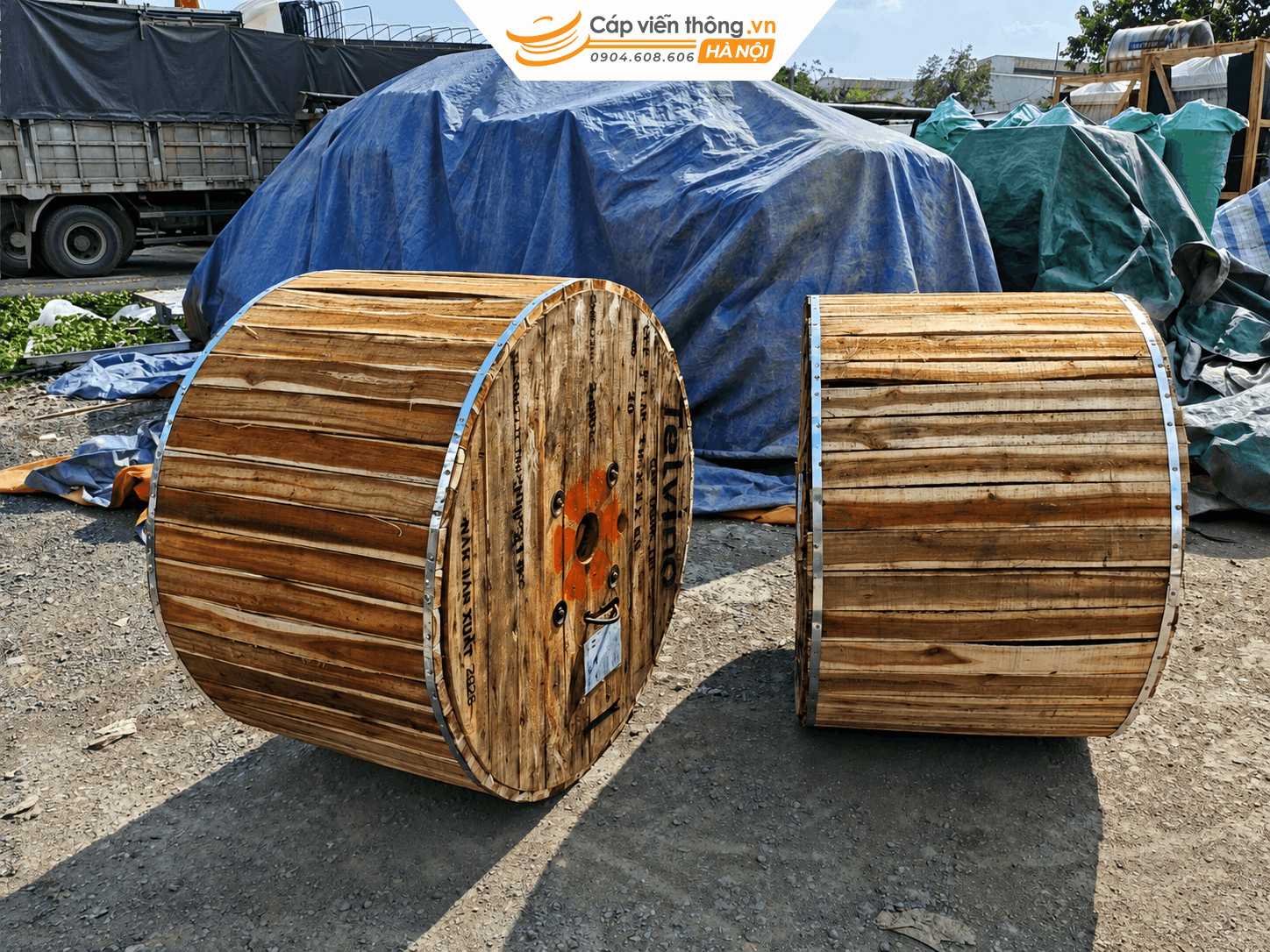 Đơn hàng cáp đồng cống Telvina tại gói thầu XL-05