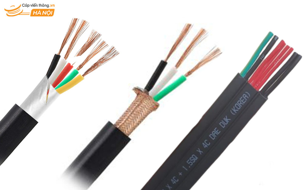 Những loại cáp điều khiển công nghiệp