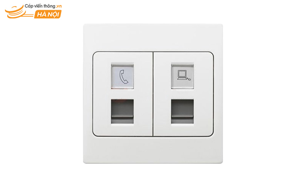 Ổ cắm điện thoại và ổ cắm mạng