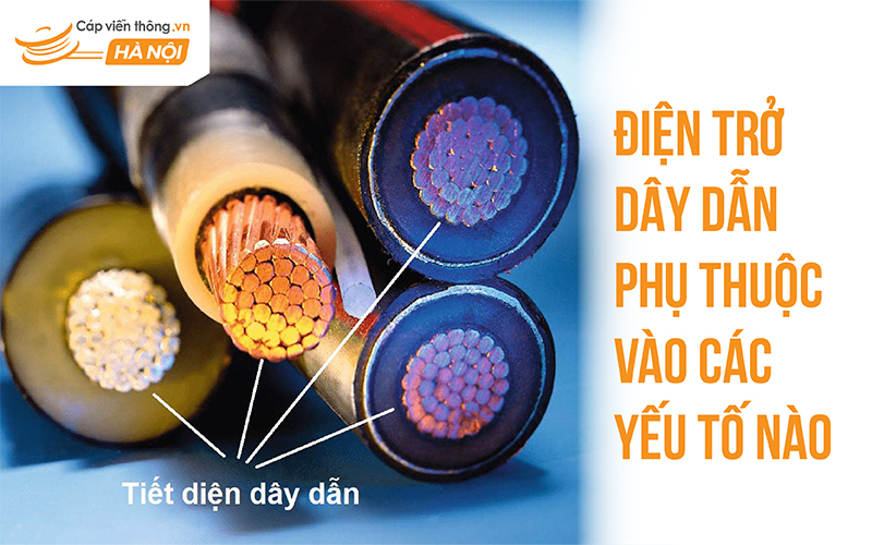 Điện trở dây dẫn phụ thuộc vào các yếu tố nào