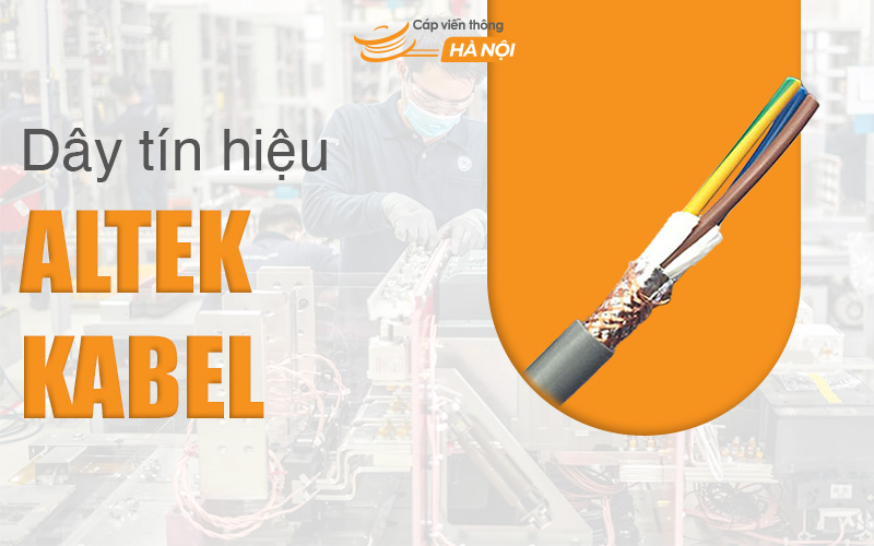 Dây tín hiệu chống nhiễu 3 lõi Altek Kabel