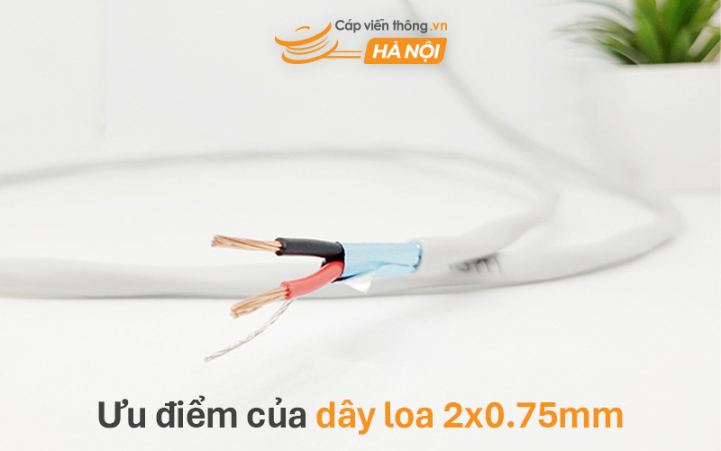 Ưu điểm của dây loa 2x0.75mm