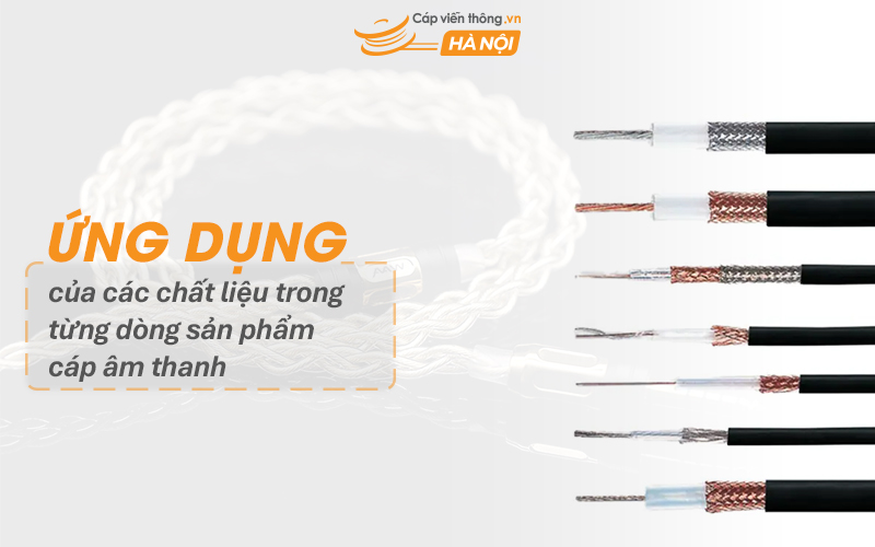 Ứng dụng của các chất liệu dây dẫn