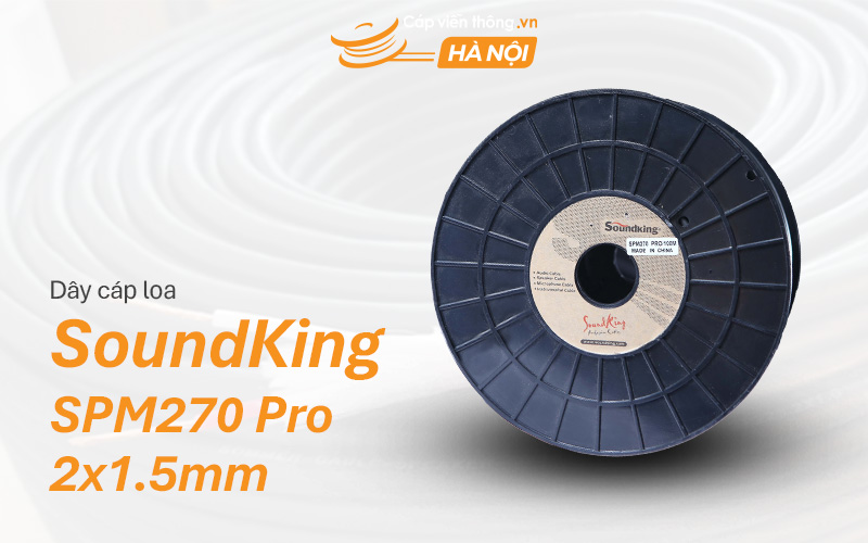 Dây cáp loa SoundKing SPM270 Pro 2x1.5mm