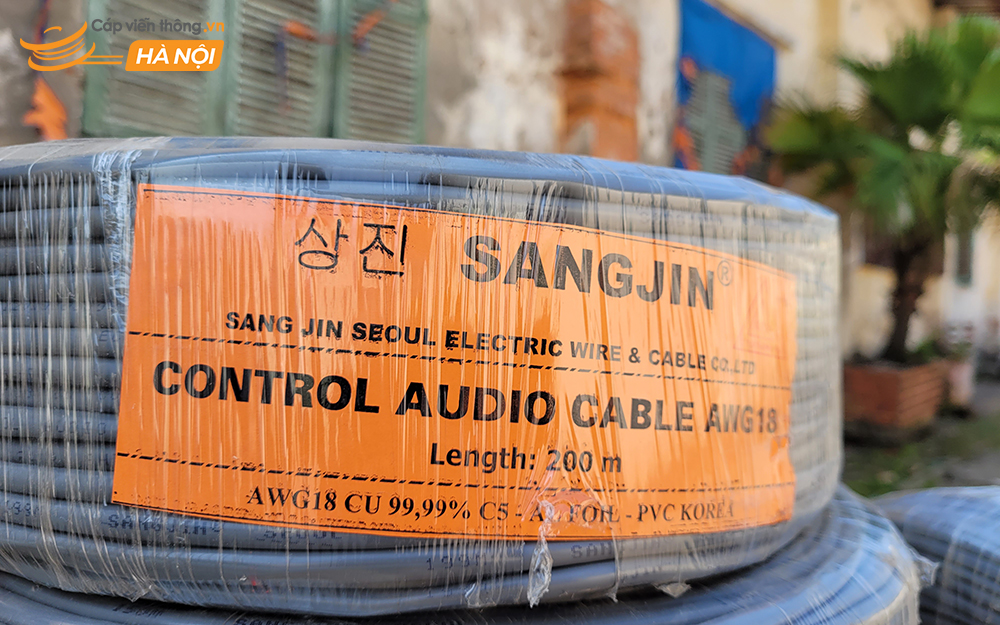 Cáp âm thanh Sangjin 18AWG