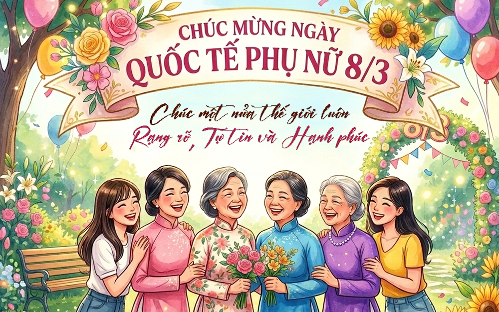 Sự kiện chúc mừng Quốc tế Phụ nữ 8-3