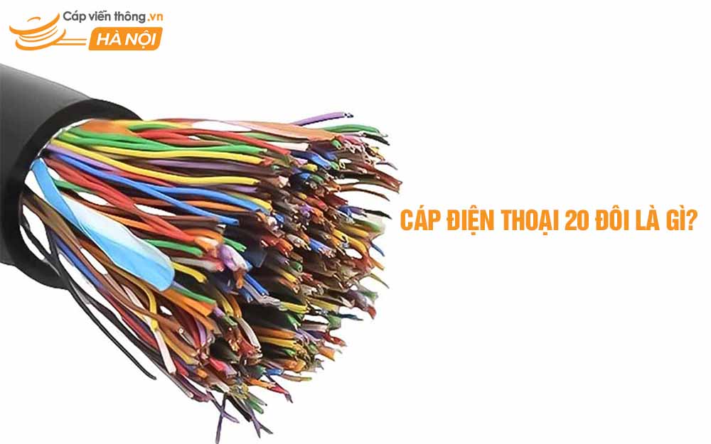 Cáp điện thoại 20 đôi là gì?