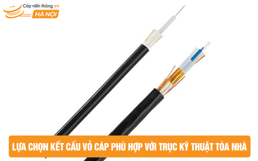 Lựa chọn kết cấu vỏ cáp phù hợp với trục kỹ thuật tòa nhà