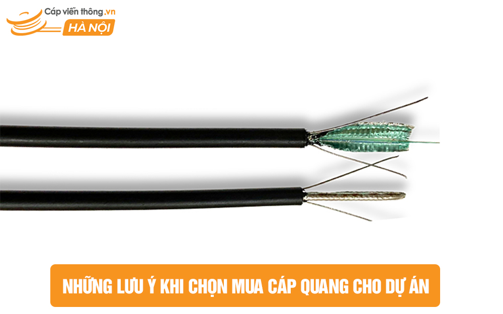 Lưu ý khi chọn mua cáp quang cho dự án