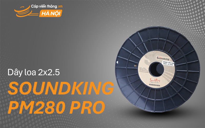 Dây cáp loa 2x2.5 SoundKing SPM280 Pro