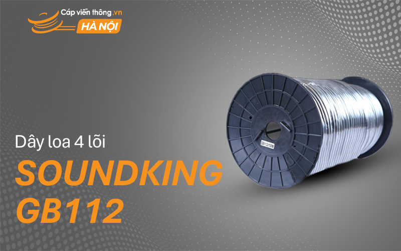 Dây loa 4 lõi SoundKing GB112