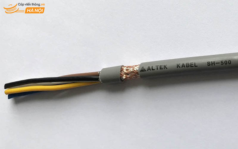 Cáp điều khiển có lưới 4 lõi SH-500 Altek Kabel