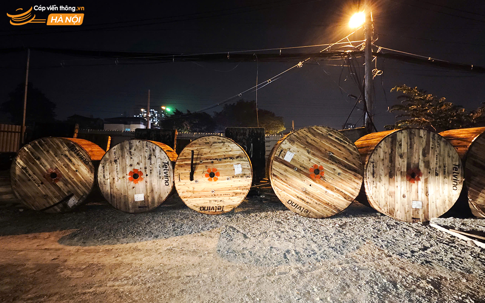 Cáp đồng cống Telvina 600 đôi, 500 đôi, 300 đôi