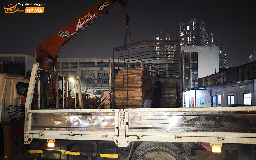 Giao cáp đồng cống Telvina