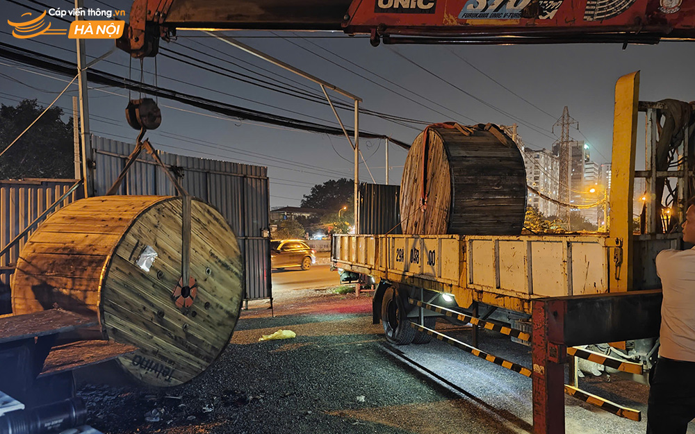 Vận chuyển cáp đồng cống Telvina