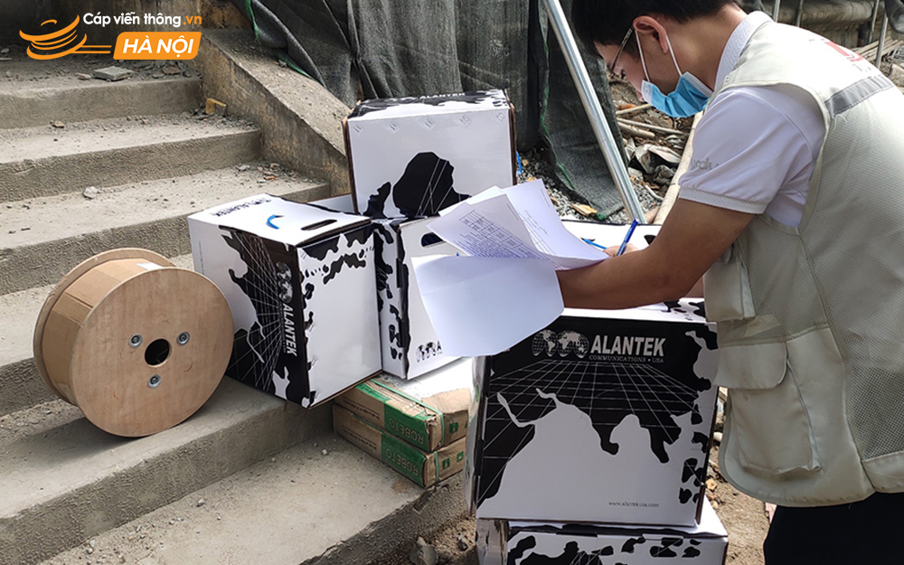 Cáp mạng Alantek cho công trình