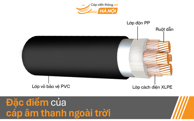 Đặc điểm của cáp âm thanh ngoài trời