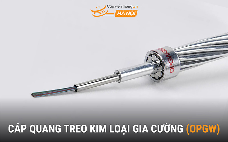 Cáp quang treo kim loại gia cường (OPGW)