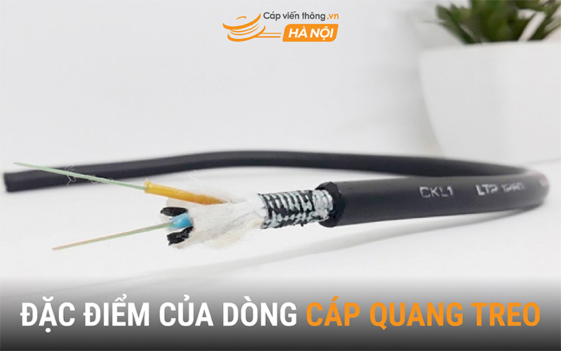 Đặc điểm của dòng cáp quang treo