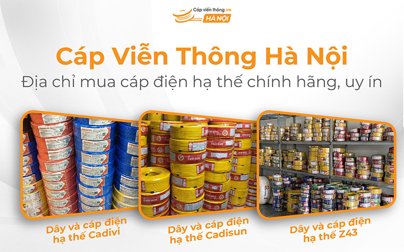 Địa chỉ mua cáp điện hạ thế chính hãng, uy tín