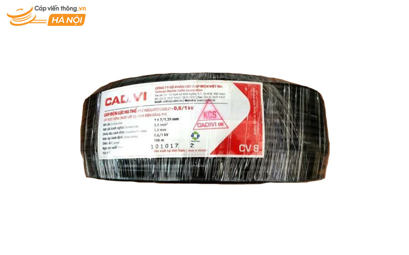 Dây điện Cadivi 8.0 0,6/1kV