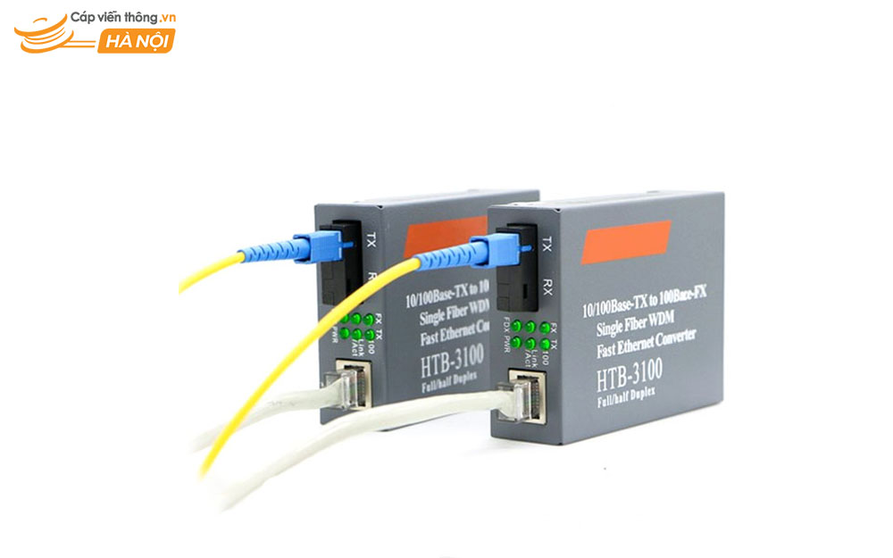 Bộ chuyển đổi cáp quang sang đồng trục