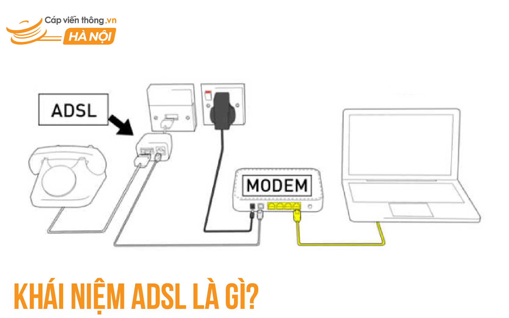 Khái niệm ADSL là gì?