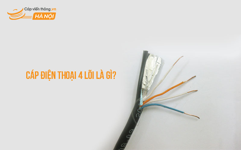 Cáp điện thoại 4 lõi là gì