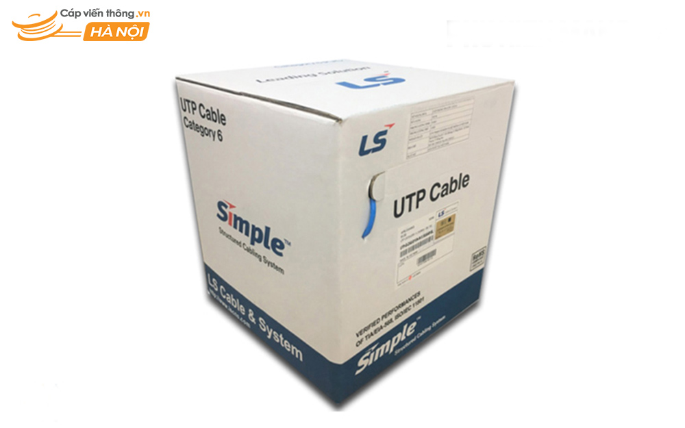 Cáp mạng LS Cat6 UTP chính hãng
