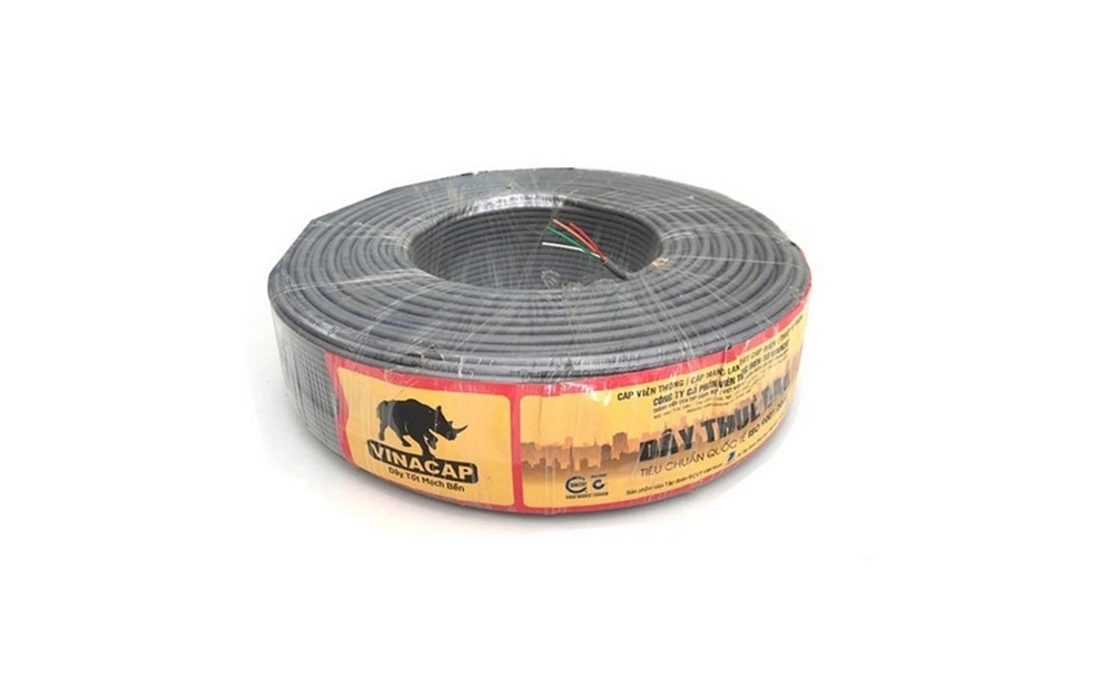 Cáp điện thoại 2 đôi Vinancap