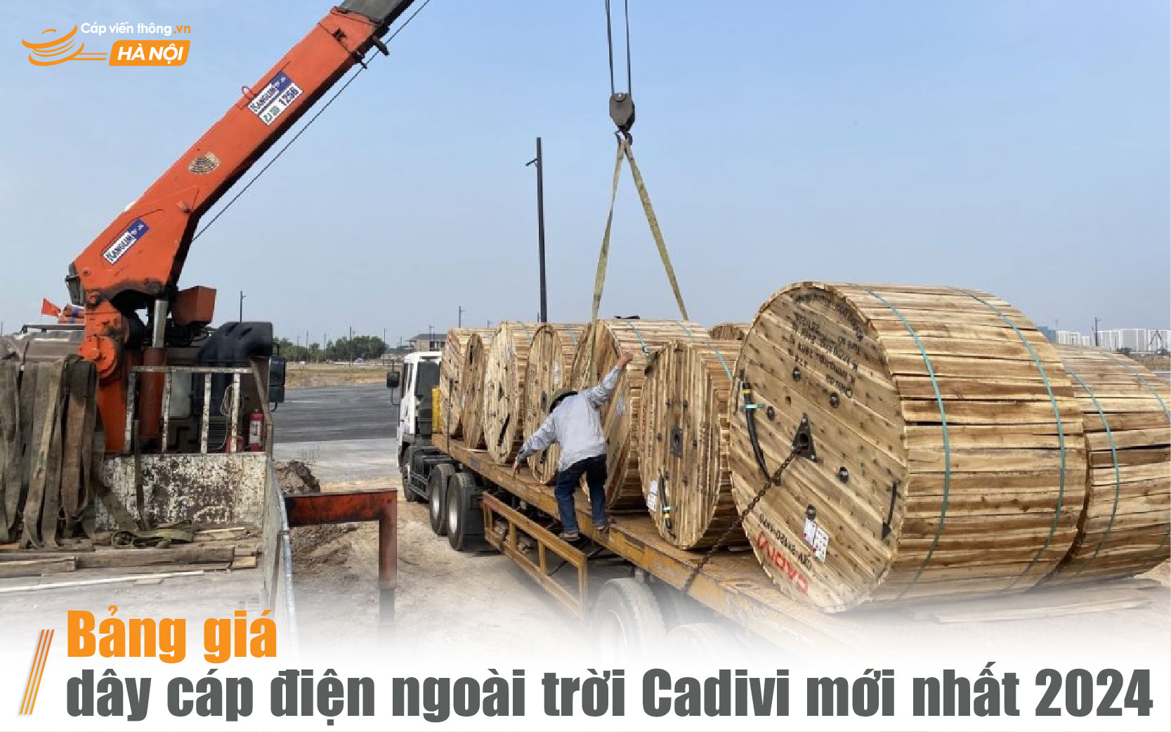 Bảng giá dây cáp điện ngoài trời Cadivi mới nhất 2024