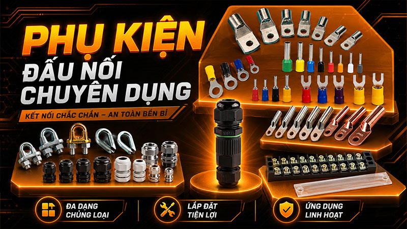 Phụ kiện đấu nối chuyên dụng