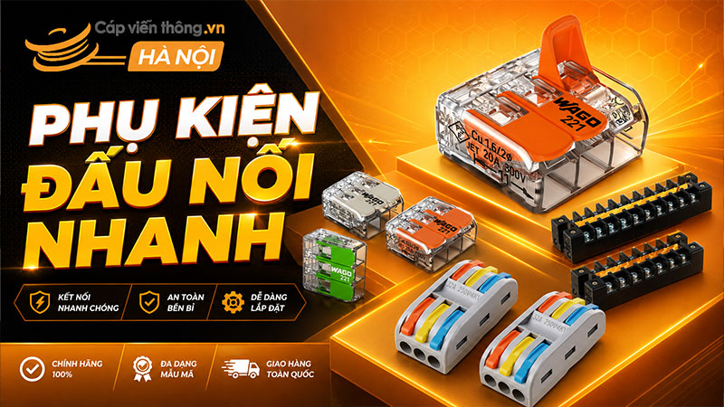 Các loại phụ kiện đấu nối nhanh