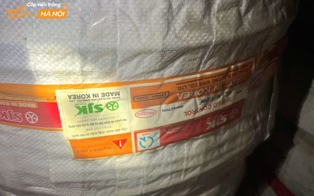 Cáp Sangjin 6x1mm² dùng cho điều khiển cảm biến