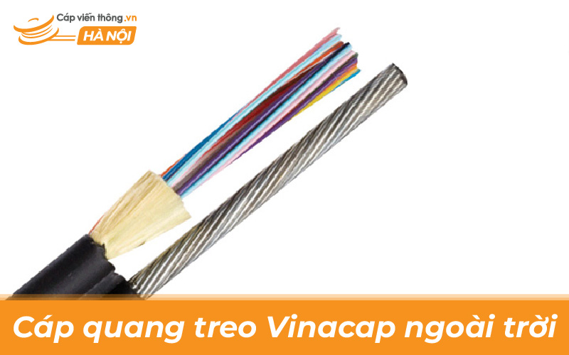 Cáp quang treo Vinacap ngoài trời