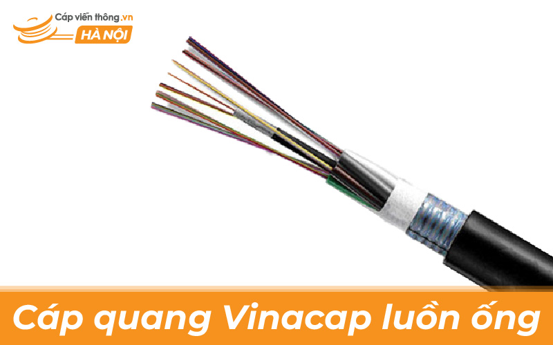 Cáp quang Vinacap luồn ống