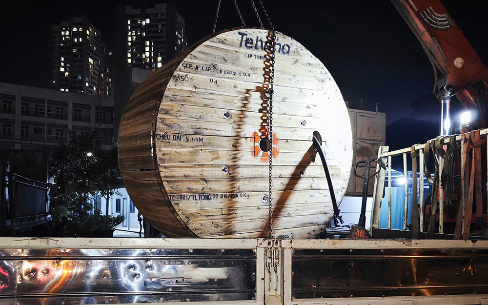 Cáp đồng cống Telvina 600x2x0.4