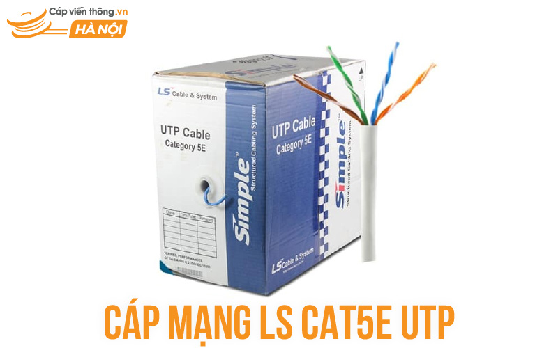 Cáp mạng LS Cat5e UTP