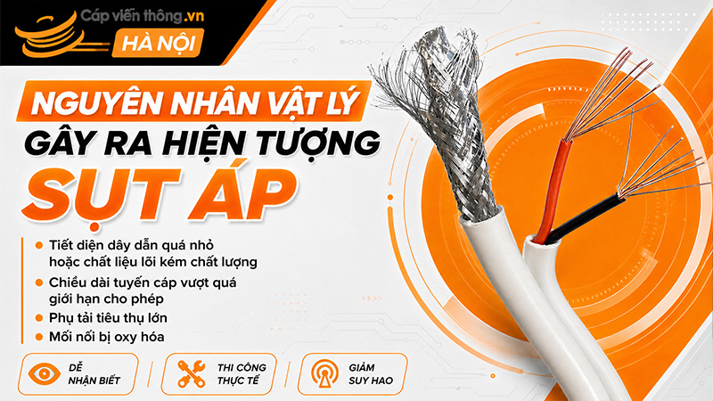 Nguyên nhân vật lý gây ra hiện tượng sụt áp