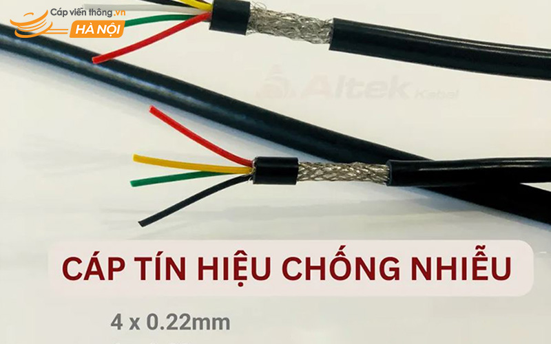 Cáp tín hiệu chống nhiễu ALTEK KABEL 4x0.22mm