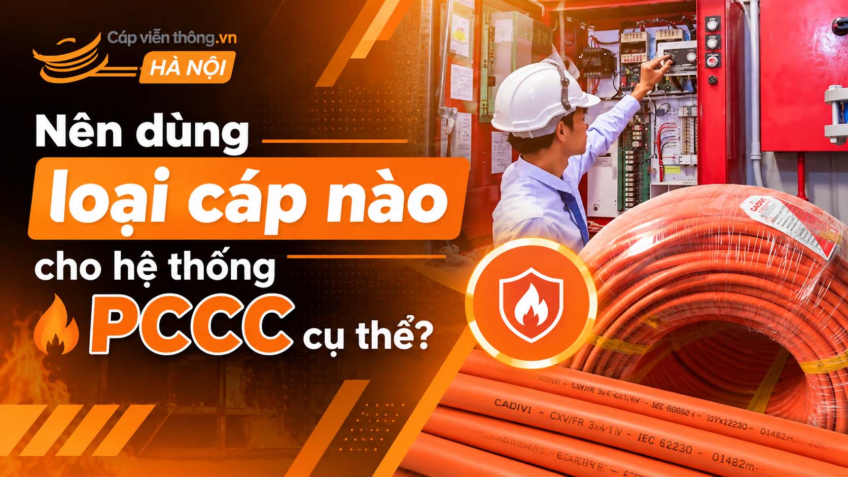 Bắt buộc dùng loại nào cho từng hệ thống PCCC cụ thể?