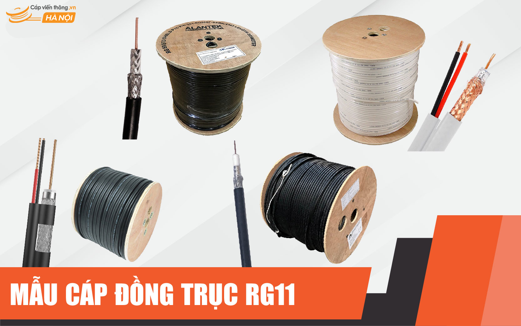 Mẫu cáp đồng trục RG11