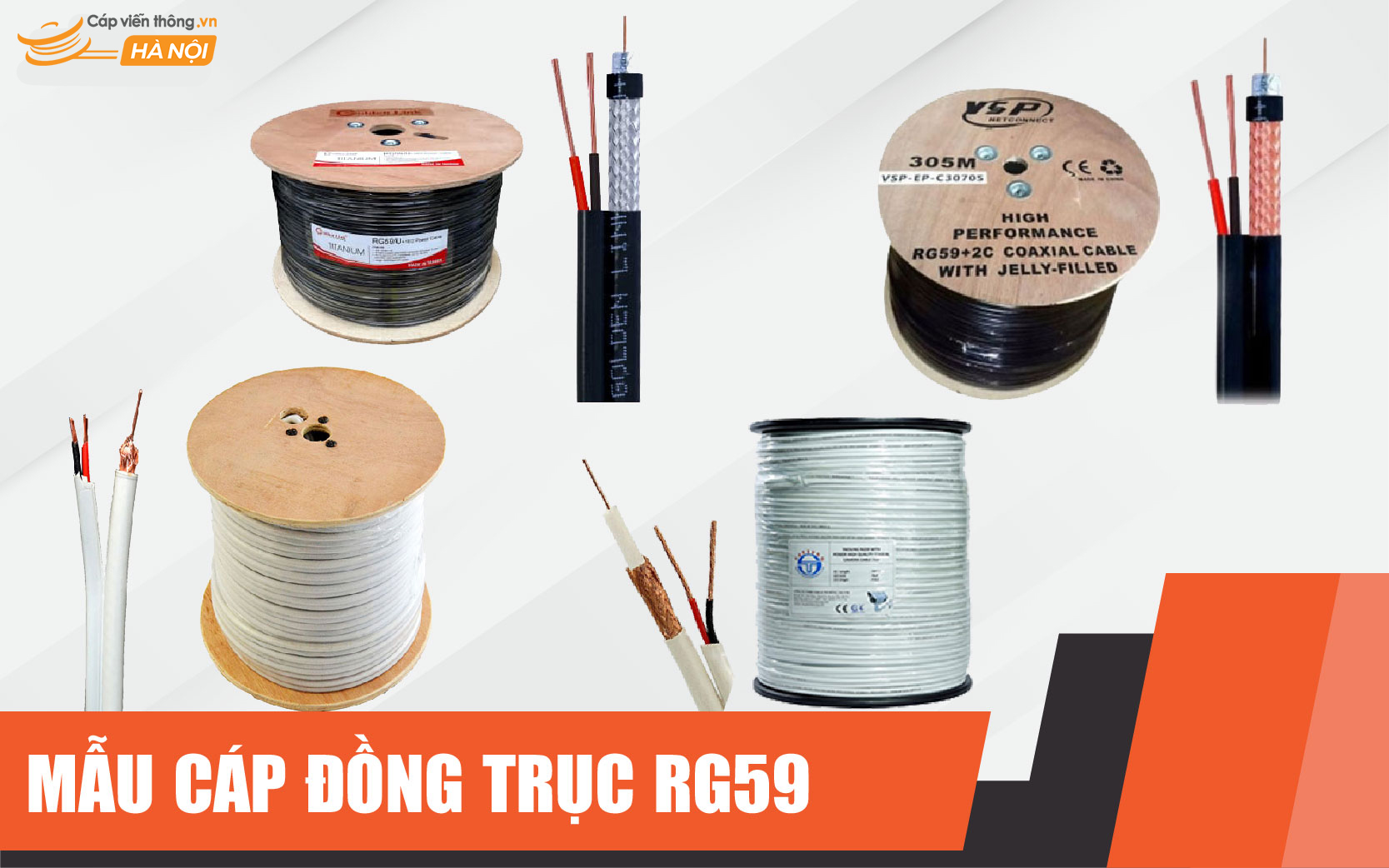Cáp đồng trục RG59