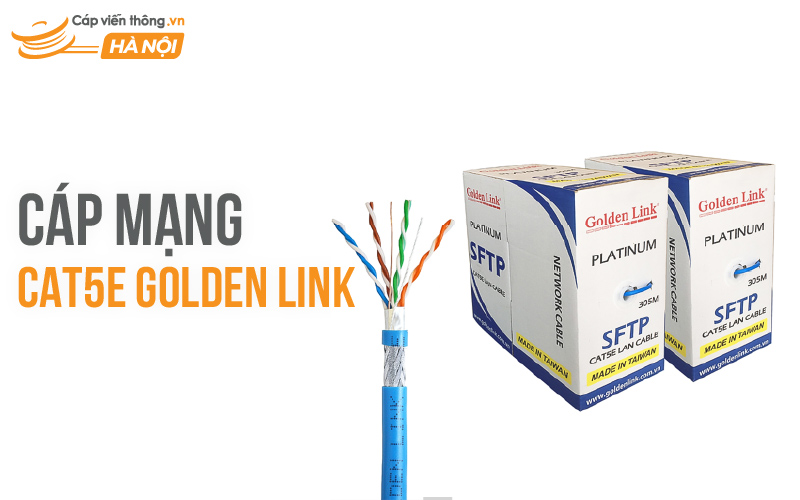 Cáp mạng Cat5e Golden Link