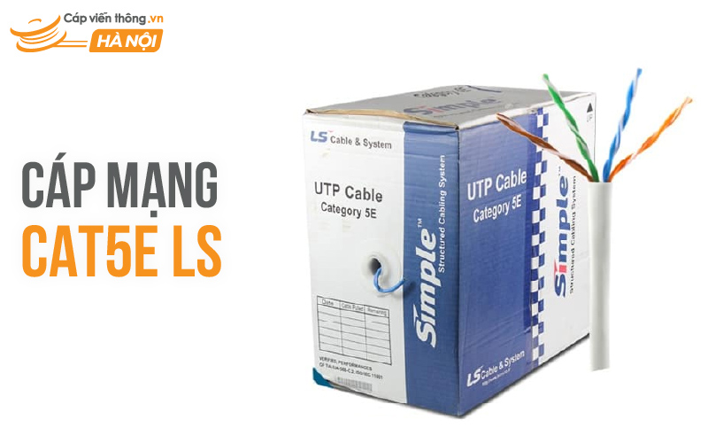 Cáp Cat5e LS