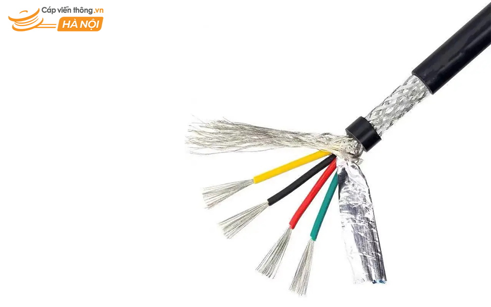 Cấu tạo dây tín hiệu 4 lõi chống nhiễu