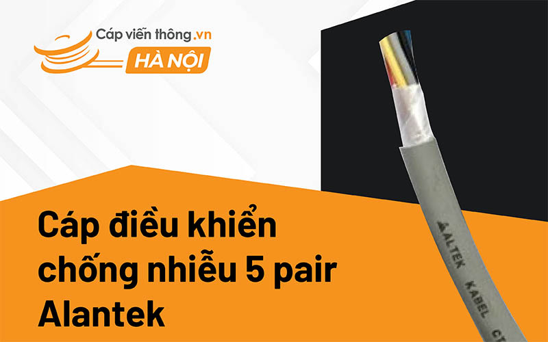 Cáp điều khiển 5 pair Alantek