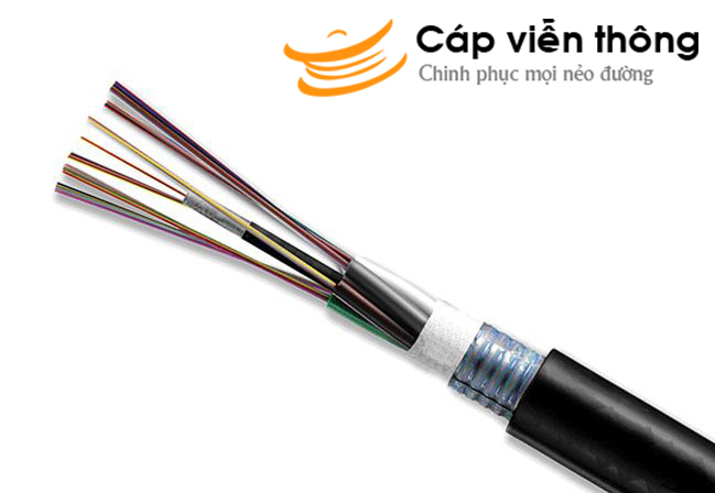 Dây cáp quang Multimode 24 sợi (24 FO) indoor/outdoor
