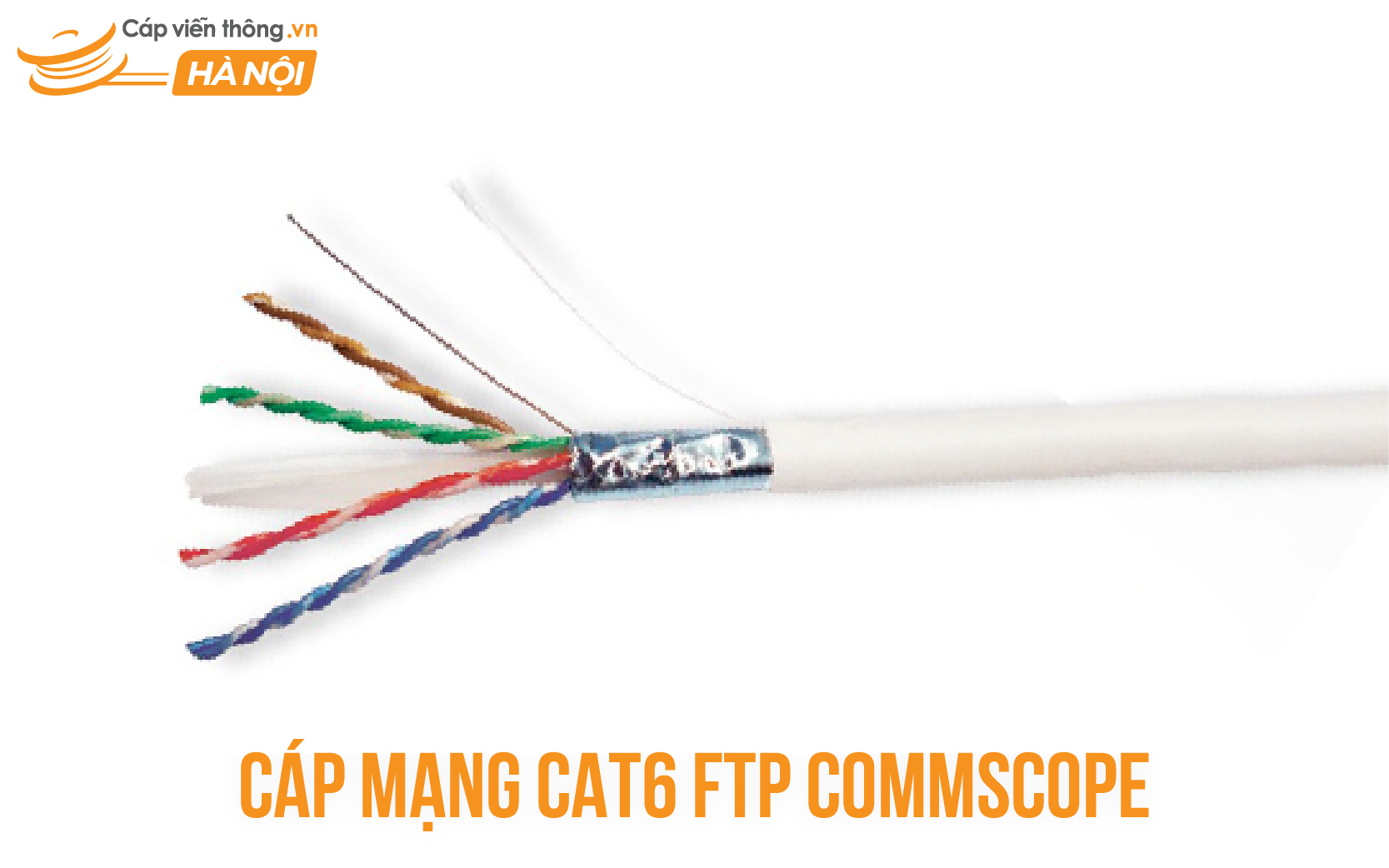 Cáp mạng Cat6 FTP Commscope
