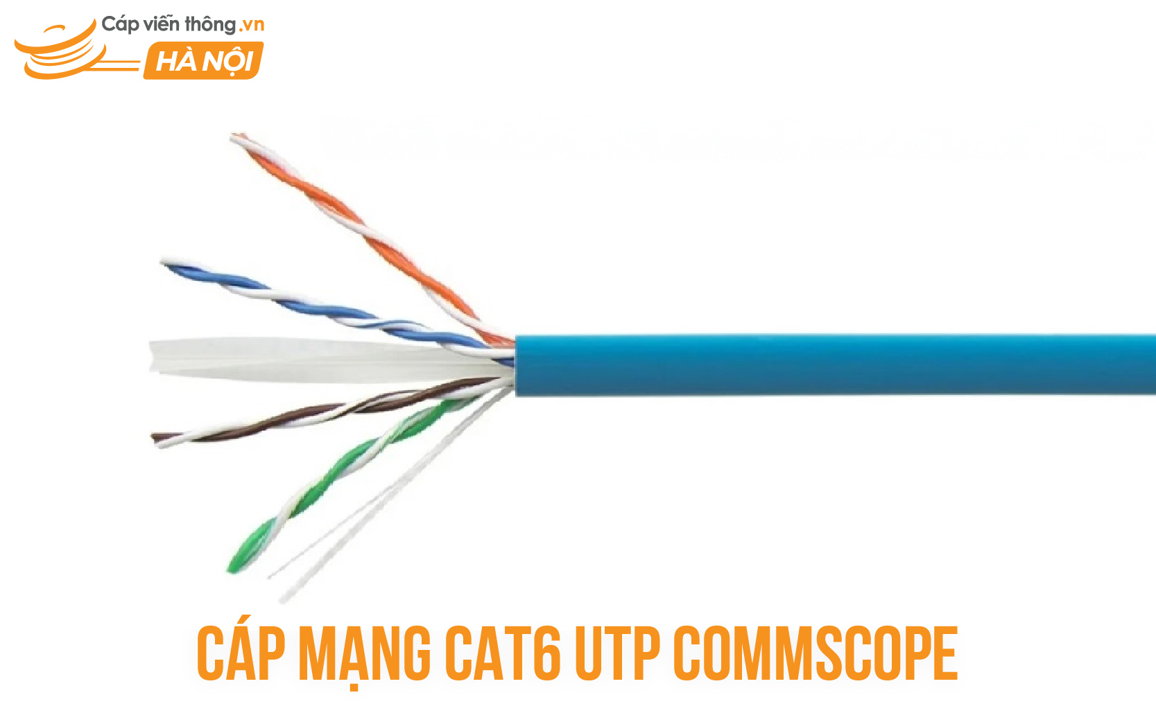 Cáp mạng Cat6 UTP Commscope